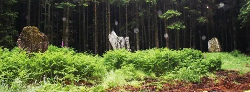 Blackpark o Kingarth Stone Circle en la Isla de Bute en Escocia