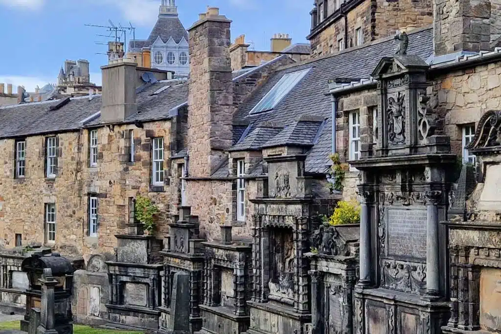 Cementerio en Greyfriars Kirk